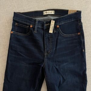 Madewell NWT High Rise Skinny Jeans Size 27